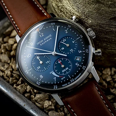 Iron Annie Bauhaus Quartz Chrono Solar IA-5086-3OLD
