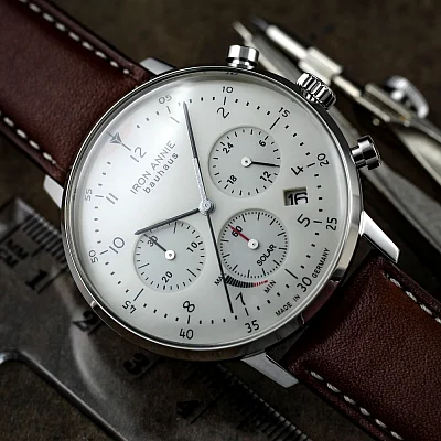 Iron Annie Bauhaus Quartz Chrono Solar IA-5086-5OLD