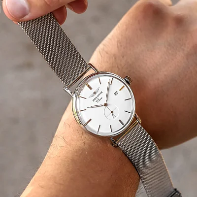 Iron Annie Classic Quartz Small Second Mesh IA-5938M-1
