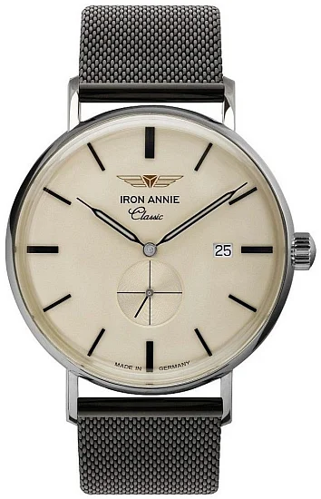 Iron Annie Classic Quartz Small Second Mesh IA-5938M-5