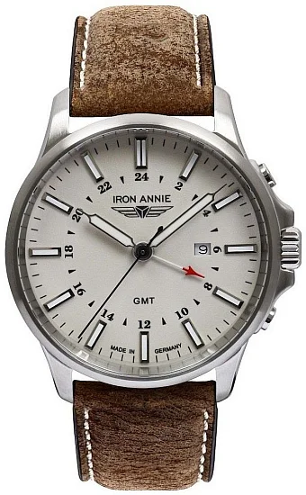 Iron Annie Wellblech Quartz GMT IA-5848-5