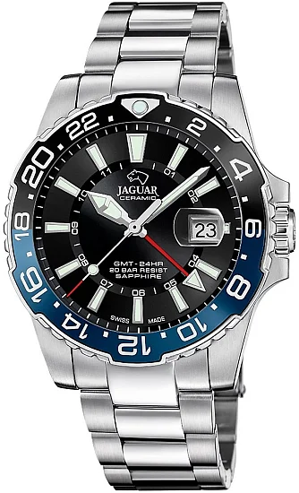Jaguar Ceramic Diver Chrono GMT J1011/4