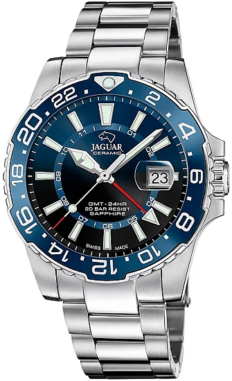 Jaguar Ceramic Diver Chrono GMT J1011/2
