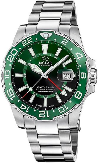 Jaguar Ceramic Diver Chrono GMT J1011/3