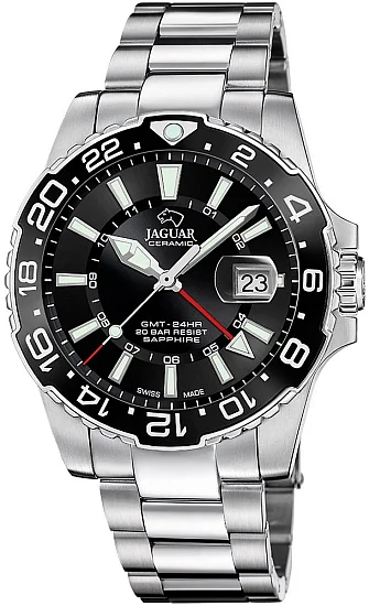 Jaguar Ceramic Diver Chrono GMT J1011/6