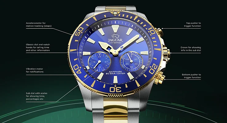 Jaguar Executive Connected Hybrid Smartwatch J888/4