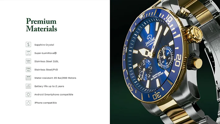 Jaguar Executive Connected Hybrid Smartwatch J888/4