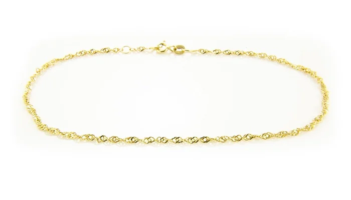 Wysoka Próba Złota Bransoletka na nogę 25cm 1,46g TCB010400Z