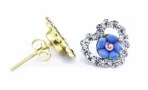  Zdjęcie 2 Wysoka Próba Złote Kolczyki z Cyrkonią 1,3g TC.K0164.00Z