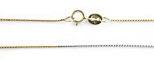 Zdjęcie 3 Wysoka Próba Złoty Łańcuszek 45cm 2,16g TC.L0182.0BZ