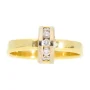  Zdjęcie 3 Wysoka Próba Złoty Pierścionek z&nbsp;Brylantami Rozmiar 14 4,73g TC.P0169.0BZ