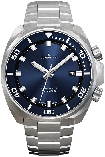 Junghans 1972 Aquaris Automatic Blue Set 27/466044