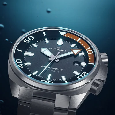 Junghans 1972 Aquaris Automatic Diver Set 27/4668.44