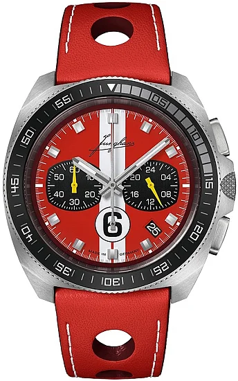 Junghans 1972 Chronoscope Sport Limited Edition Red 41/446600