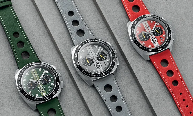 Junghans 1972 Chronoscope Sport Limited Edition Green 41/4467.00
