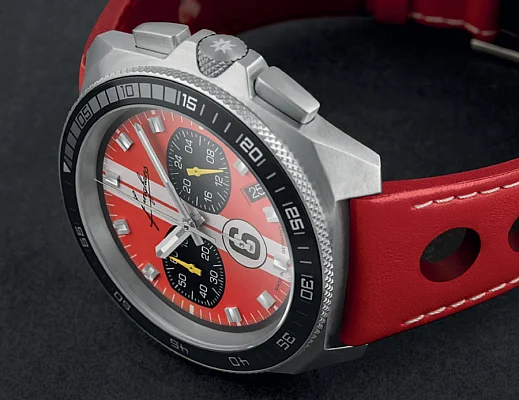 Junghans 1972 Chronoscope Sport Limited Edition Red 41/4466.00