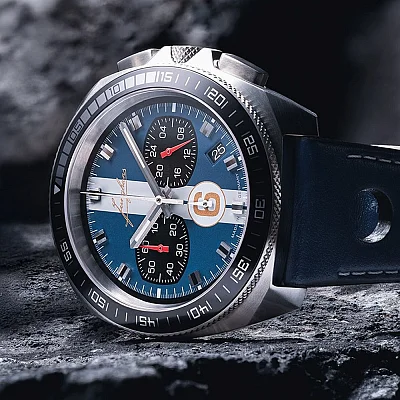 Junghans 1972 Chronoscope Sports Limited Edition 2025 Blue 41/4577.00