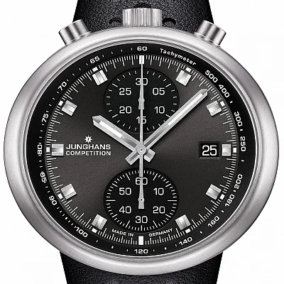 Junghans 1972 Competition Automatic Chronoscope Sport Edition Black 27/4504.00