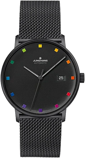 Junghans Form A Automatic Black PVD Mesh Bauhaus Limited Edition 27/453344