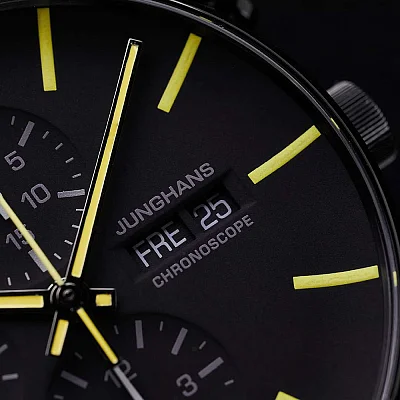 Junghans Form A Automatic Chrono Chronoscope German Date 27/4473.02