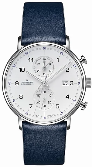 Junghans Form C Quartz Chrono Chronoscope 41/477500