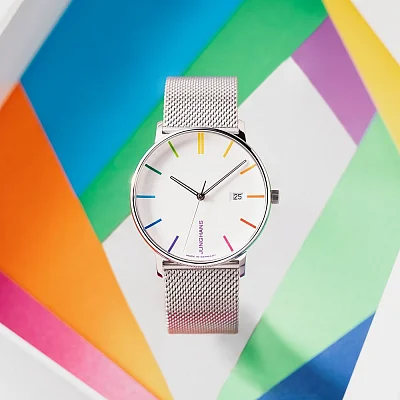 Junghans Form Quartz Mesh Bauhaus Limited Edition 41/4580.44