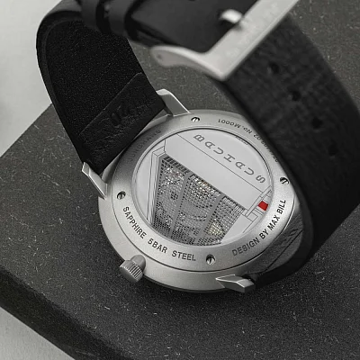 Junghans Max Bill Automatic Regulator Edition Bauhaus Sapphire 27/4493.02