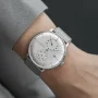  Zdjęcie 5 Junghans Max Bill Automatic Regulator Edition Bauhaus Sapphire Mesh 27/4492.46