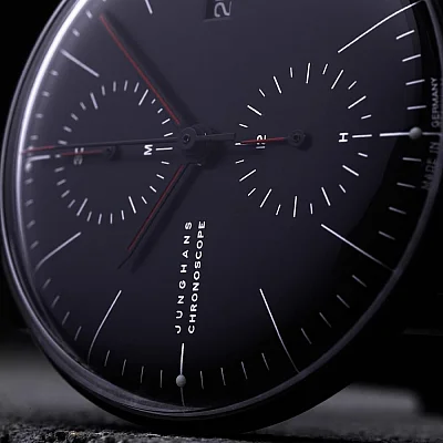 Junghans Max Bill Chronoscope Sapphire Bauhaus Special Edition 27/4409.02