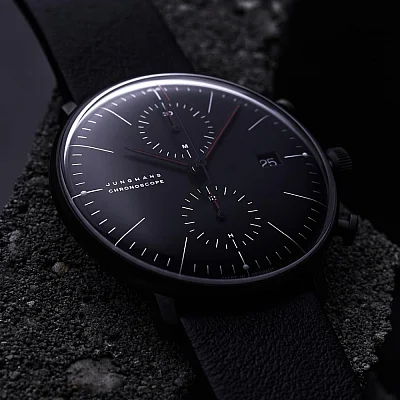 Junghans Max Bill Chronoscope Sapphire Bauhaus Special Edition 27/4409.02