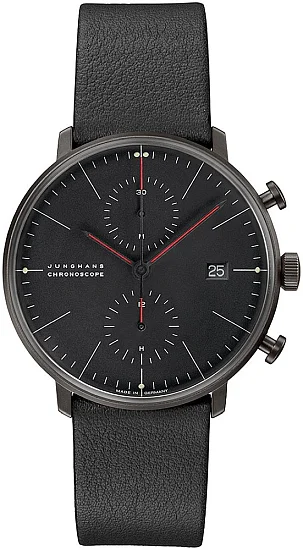Junghans Max Bill Chronoscope Sapphire Bauhaus Special Edition 27/440902