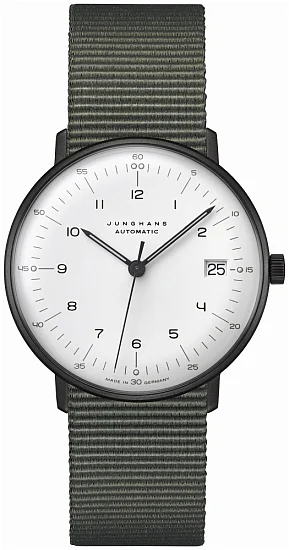 Junghans Max Bill Kleine Automatic Black PVD NATO Sapphire 27/400502