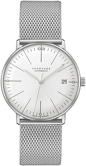 Junghans Max Bill Kleine Automatic Mesh Sapphire 27/410646