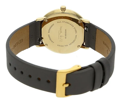 Junghans Max Bill Ladies Sand Gold PVD Sapphire 47/7853.02