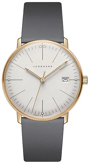 Junghans Max Bill Ladies Sand Gold PVD Sapphire 47/785302