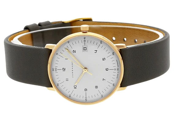 Junghans Max Bill Ladies Sand Gold PVD Sapphire 47/7854.02