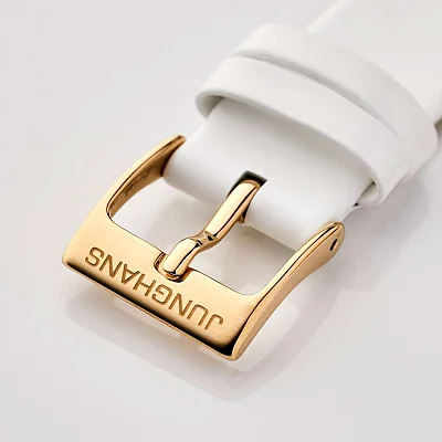 Junghans Max Bill Ladies Yellow Gold PVD Sapphire 47/7451.02