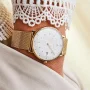  Zdjęcie 3 Junghans Max Bill Ladies Yellow Gold PVD Sapphire Mesh 47/7452.46