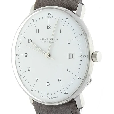 Junghans Max Bill Quartz MEGA Solar Titanium Sapphire 59/2021.02