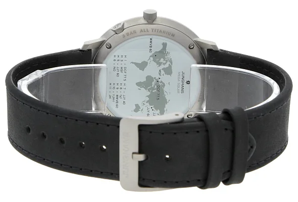 Junghans Max Bill Quartz MEGA Solar Titanium Sapphire 59/2023.02