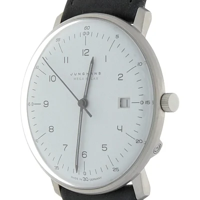 Junghans Max Bill Quartz MEGA Solar Titanium Sapphire 59/2023.02
