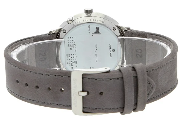 Junghans Max Bill Quartz MEGA Solar Titanium Sapphire 59/2021.02