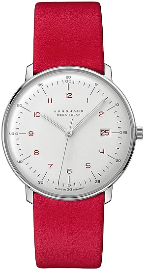 Junghans Max Bill Quartz MEGA Solar Sapphire 59/432502