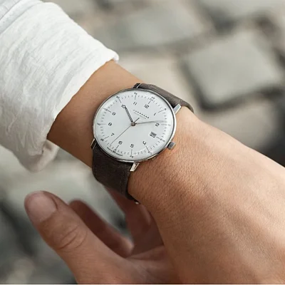 Junghans Max Bill Quartz MEGA Solar Titanium Sapphire 59/2023.02