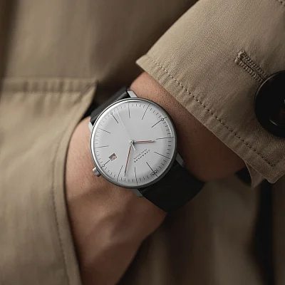 Junghans Max Bill Quartz MEGA Solar Titanium Sapphire Bauhaus Special Edition 59/2326.02