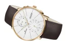  Zdjęcie 6 Junghans Meister Fein Quartz Chronoscope MEGA Solar Sapphire Rose Gold PVD 59/7201.00