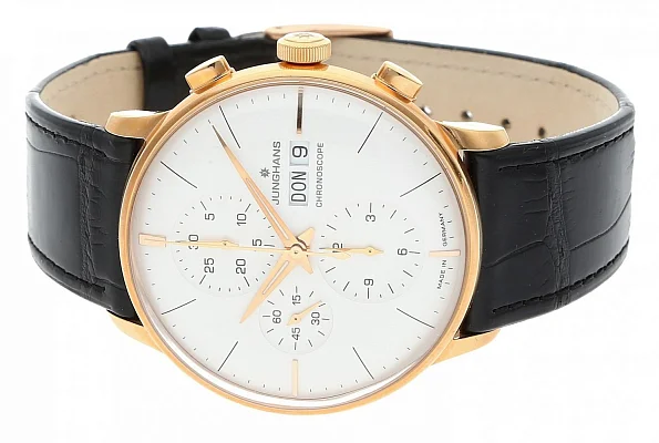 Junghans Meister Chronoscope PVD Sapphire German Date 27/7023.02