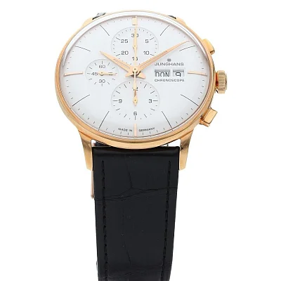 Junghans Meister Chronoscope PVD Hesalite English Day-Date 27/7323.01