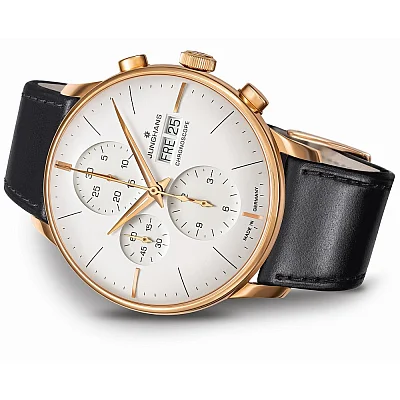 Junghans Meister Chronoscope PVD Sapphire English Date 27/7023.03