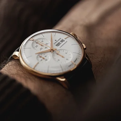 Junghans Meister Chronoscope PVD Sapphire English Date 27/7023.03